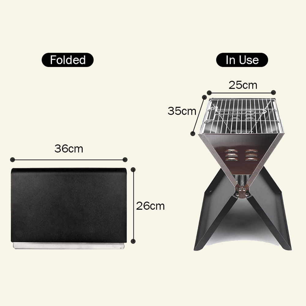 FlatStand Firepit 35 | Instant Setup